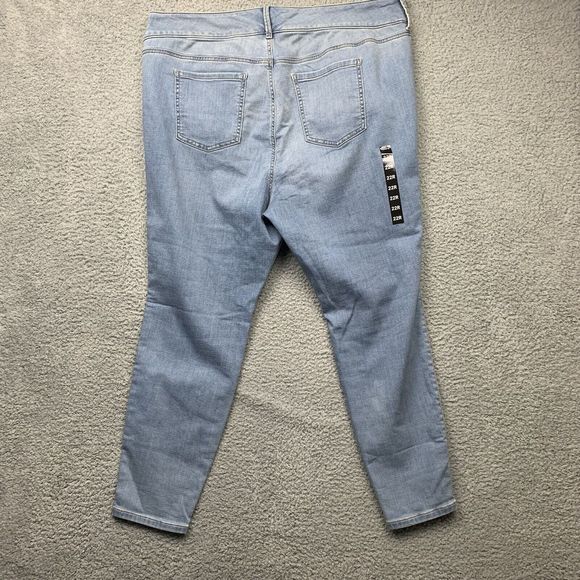 Torrid Jeans Womens 22R Jeggings Light Wash HIgh Rise Denim Stretch - Picture 13 of 16